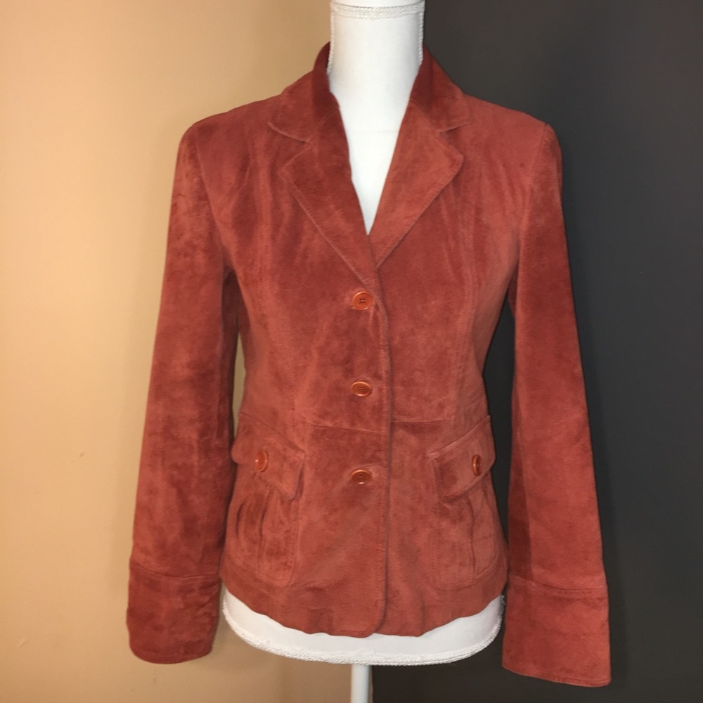 Marshal Fields Suede Blazer Jacket