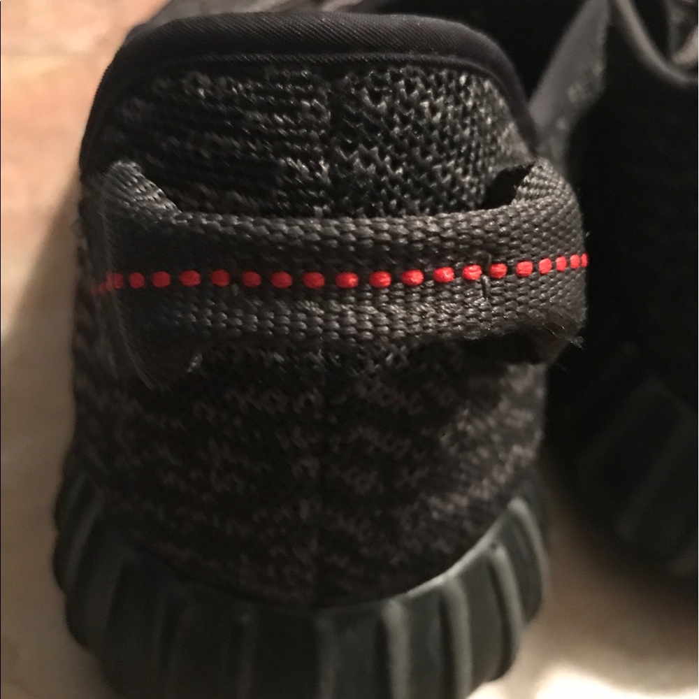 Yeezy boost 350 pirate black 100% w/receipt  sz12