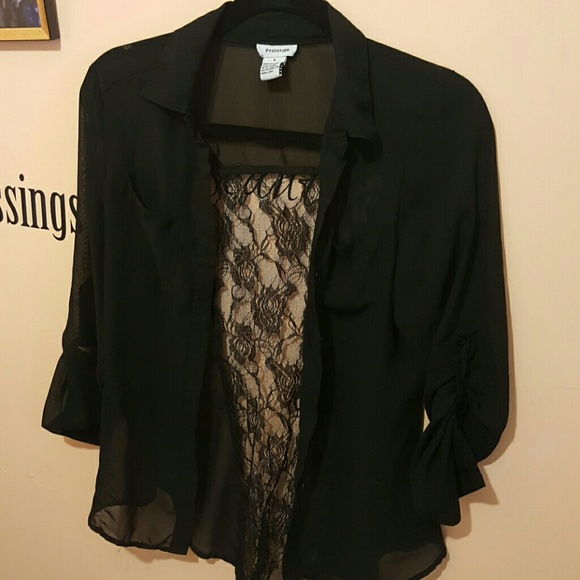 Black blouse - Picture 1 of 2