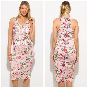 Dresses - Life Is Cool Floral Midi Dress Dresses - Life Is Cool Floral Midi Dress