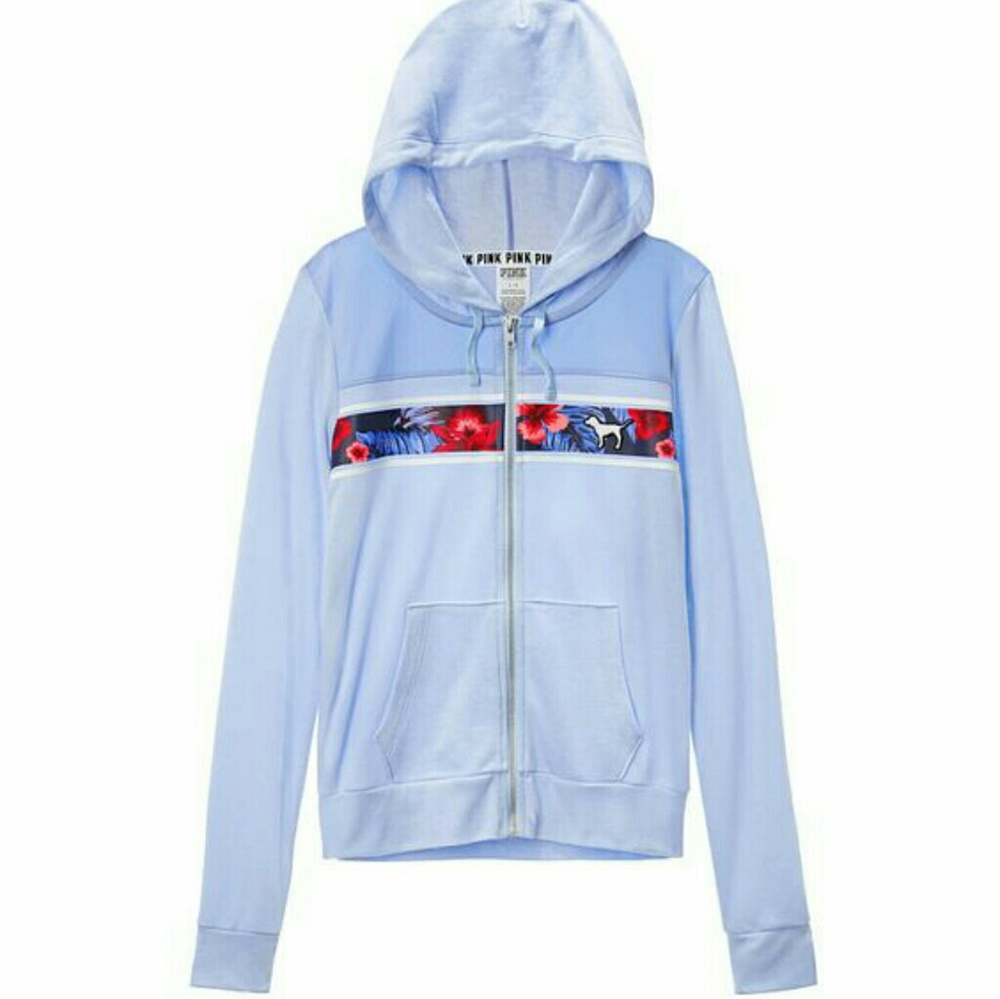 VS PINK full zip hoodie