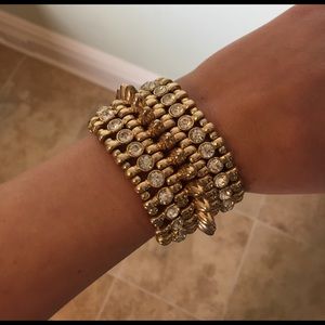 Gold Spike Bracelet