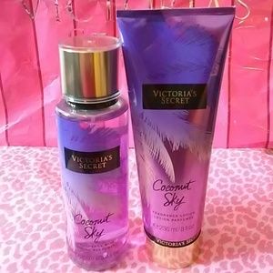 Victoria Secret Coconut Sky Set