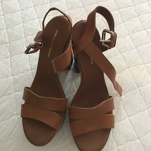 DVF platform sandals