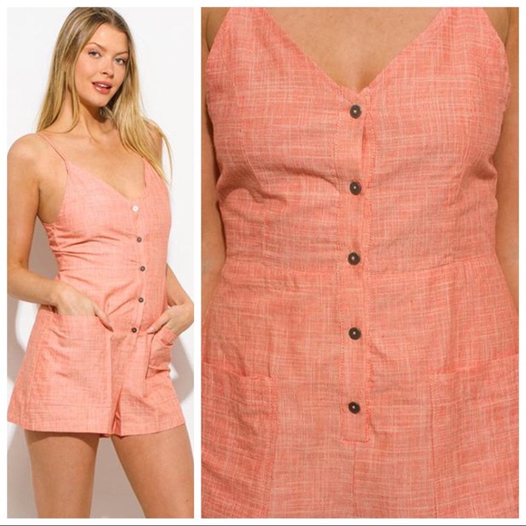 Two Tone Romper Playsuit Jumpsuit - Picture 2 of 3