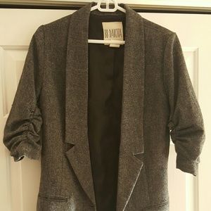 Long boyfriend style blazer
