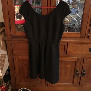Black semi dress