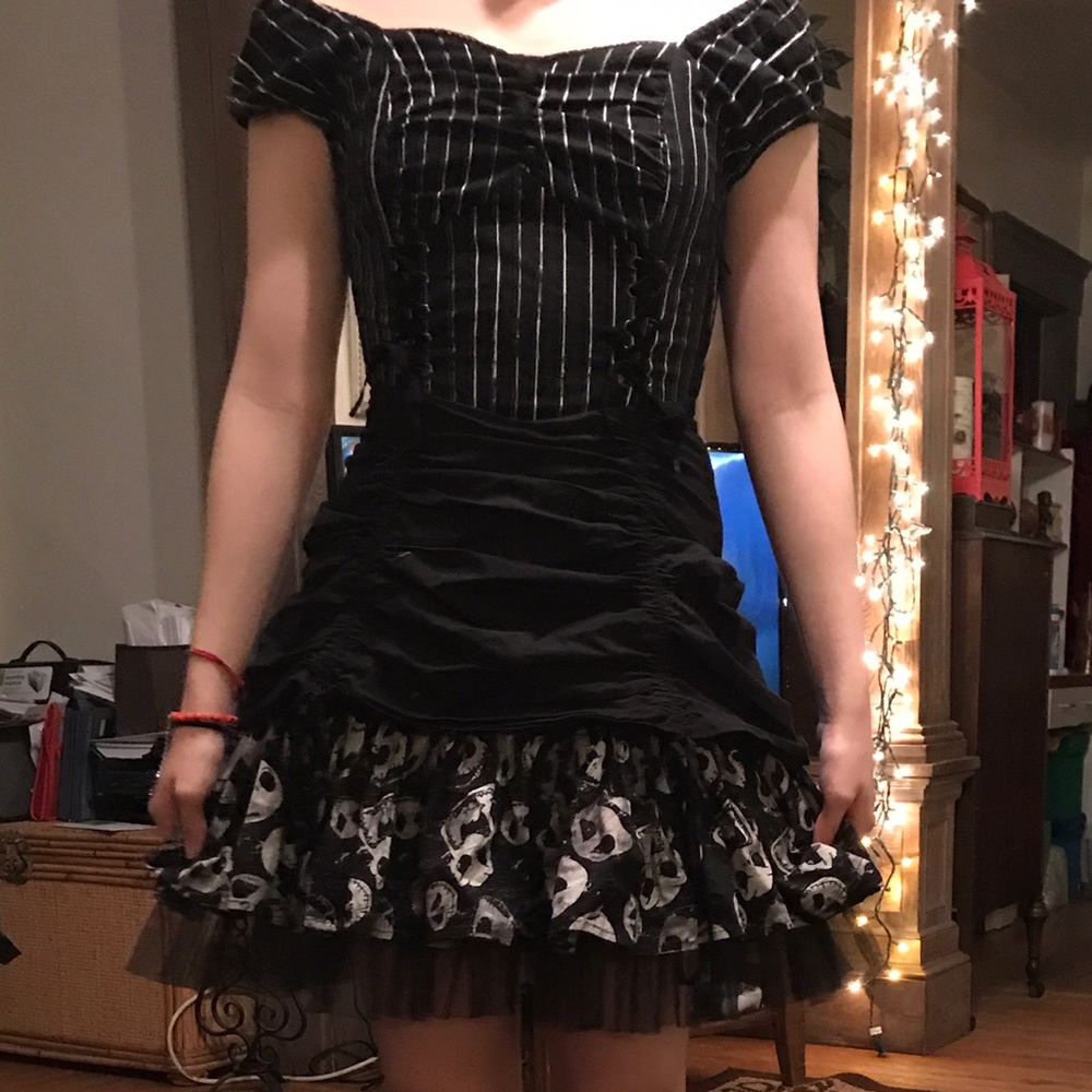 The Nightmare Before Christmas Jack  corset dress