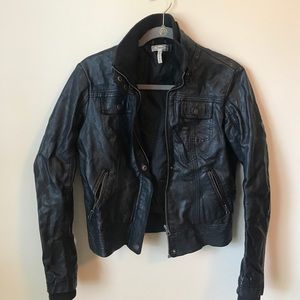 Pacsun faux leather jacket