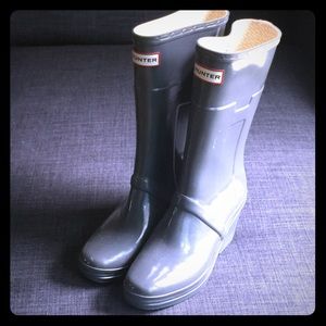 Hunter wedge Rain boots
