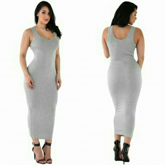 Long bodycon maxi - Picture 3 of 5