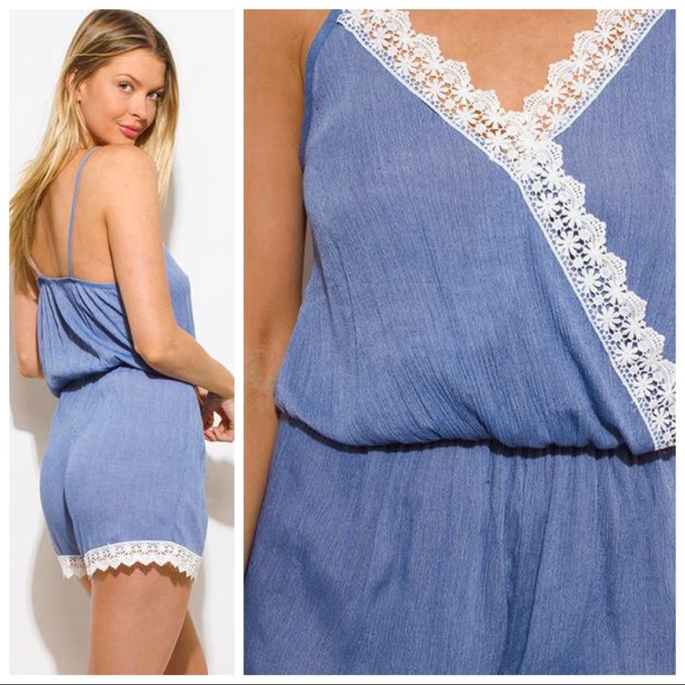 Boho Chic Playsuit Romper - Picture 2 of 3