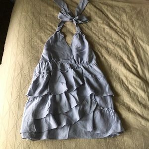 Silk Lilac Halter Top