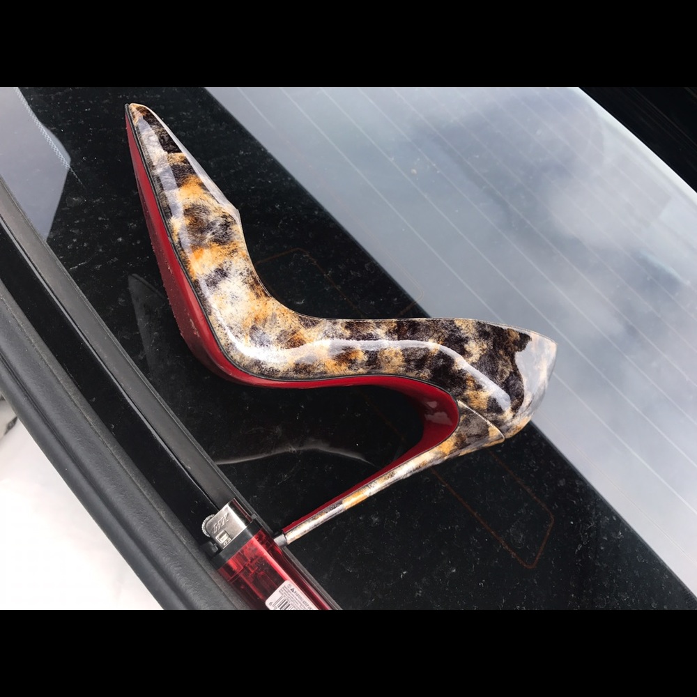 Red bottom shoes size 36