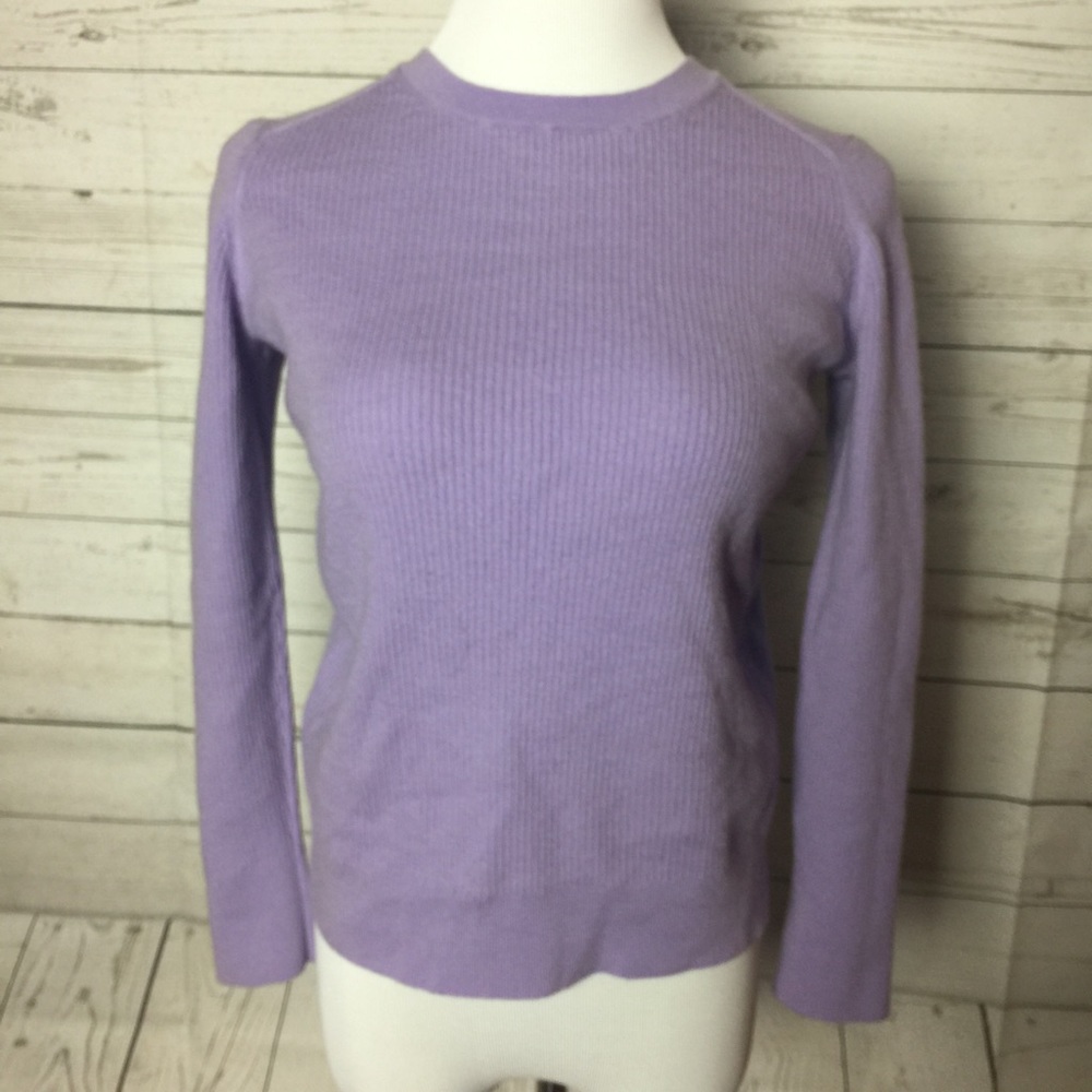 Banana Republic purple sweater