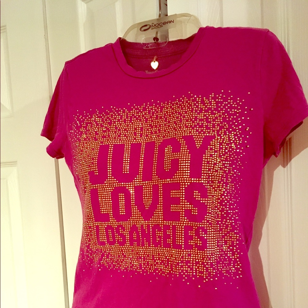 Juicy Couture Purple T-shirt Size XS