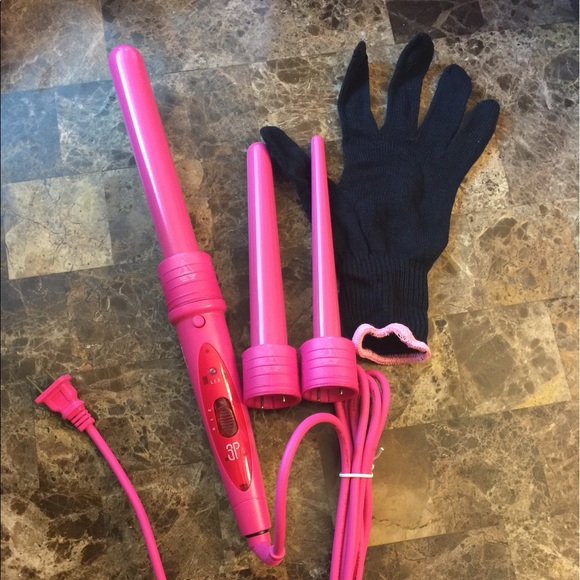 NEW interchangeable pink curling wand - Picture 3 of 3