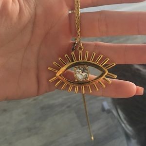 'Evil Eye Lashed Out' Pendant Necklace Baublerbar