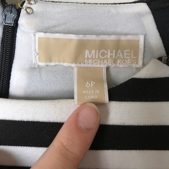 Michael kors striped dress! - Picture 2 of 4