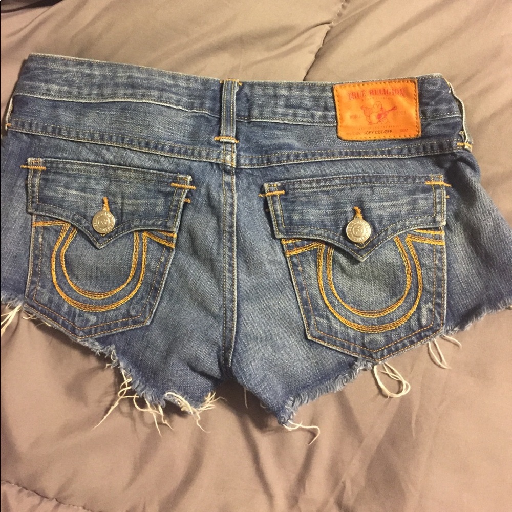 True religion jean shorts
