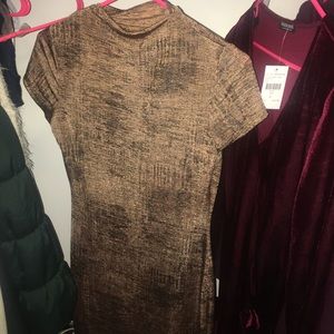 Cooper toned/Black Mini Dress