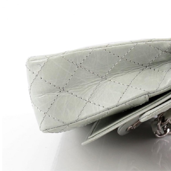 2xHP🌸 RARE Chanel Aged Calfskin Med. Double Flap - Picture 2 of 8