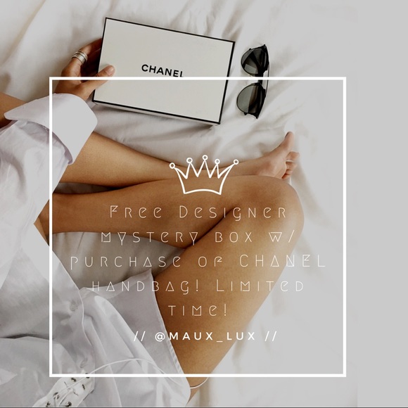 2xHP🌸 RARE Chanel Aged Calfskin Med. Double Flap - Picture 8 of 8