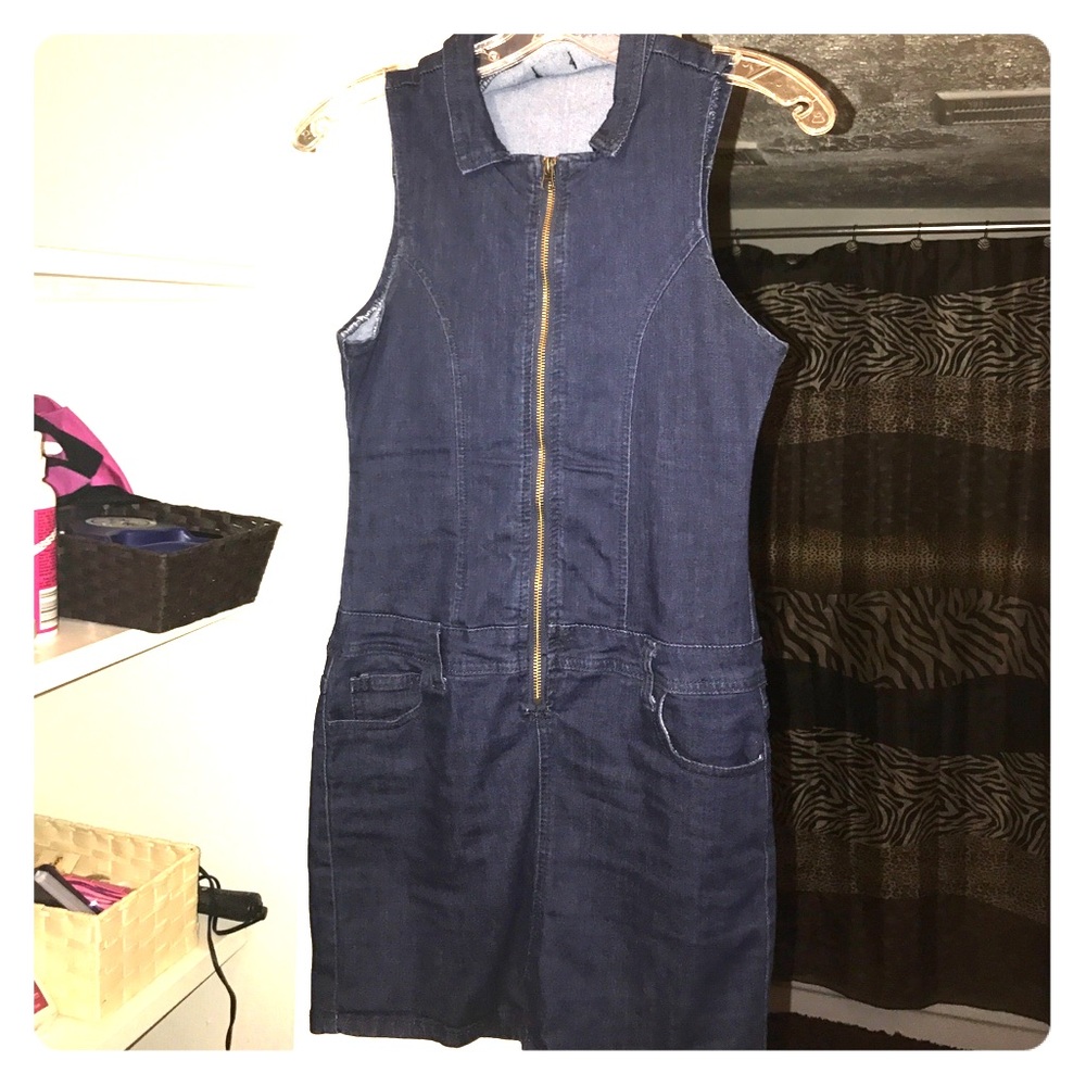 Denim dress