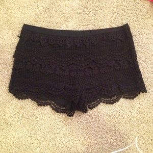 Lace shorts