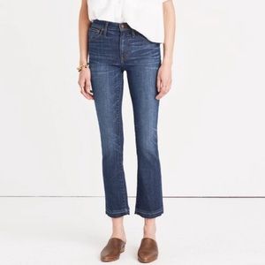 Madewell Cali Demi Boot Jeans in Kane Wash