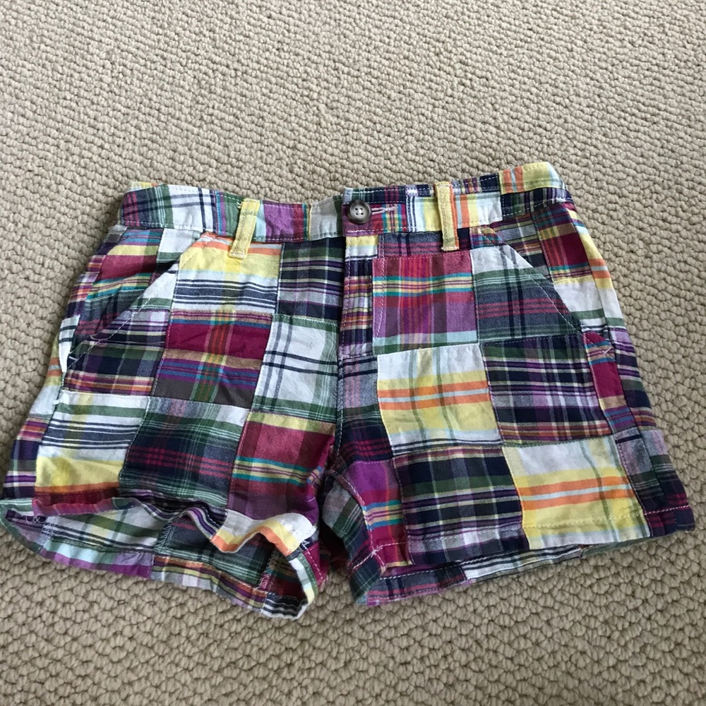 Plaid shorts