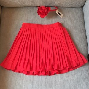 NWT Janie and Jack Skirt and Headband Set