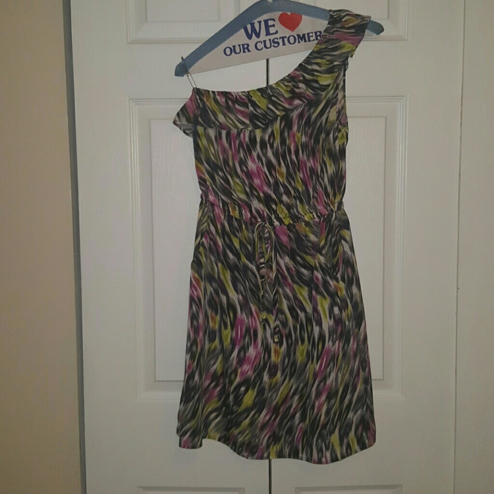 Bebop Juniors One Shoulder Dress. Size Small.