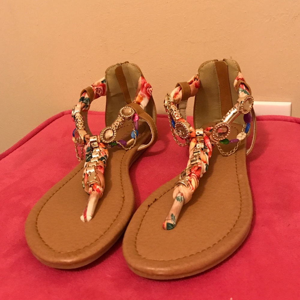 Venus Multi-colored Sandals