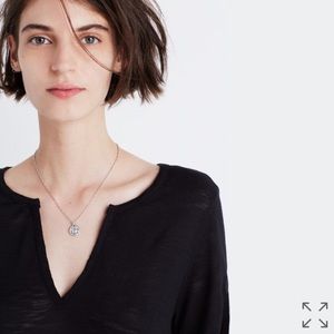 Madewell Anthem Split Neck Tee