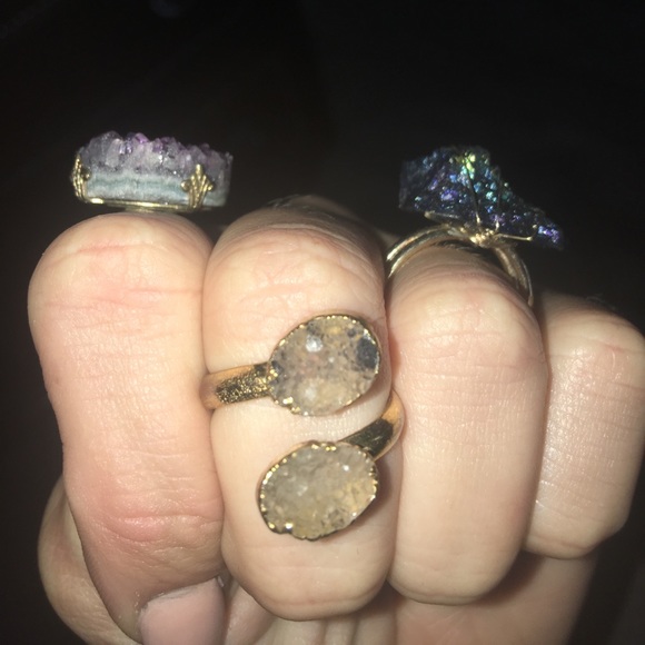 AWESOME STONE RING BUNDLE - Picture 3 of 4
