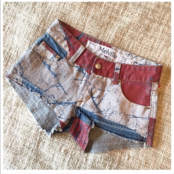 Brandy Melville Pants - Brandy Melville Stars Stripes Short