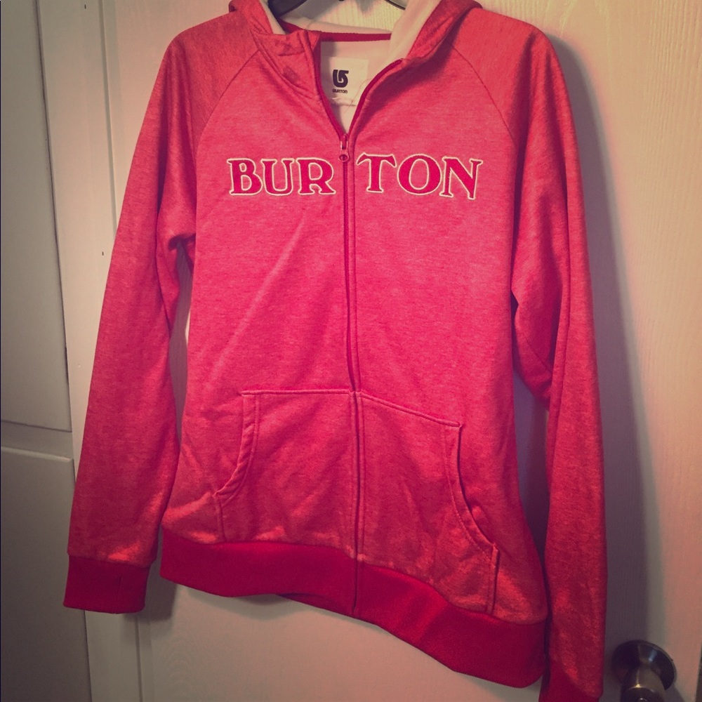 Burton sweatshirt zip up hoodie