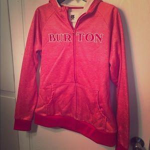 Burton sweatshirt zip up hoodie