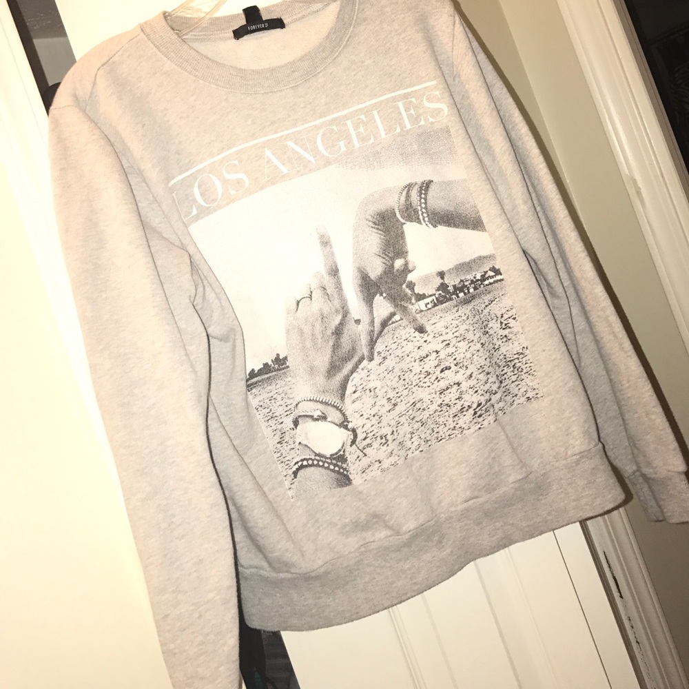 Forever 21 LA crew sweater