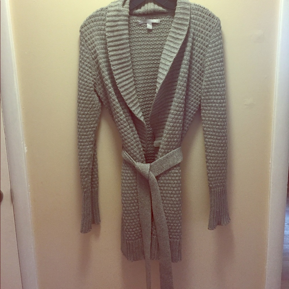 Grey Knit Sweater
