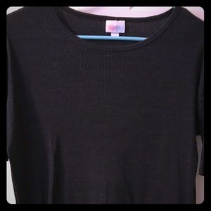Charcoal grey LuLaRoe Irma tunic
