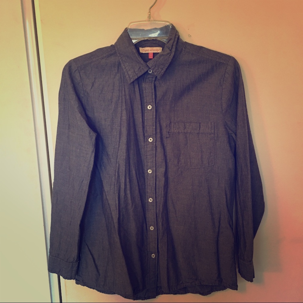 Chambray long sleeve