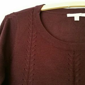NWOT Burgundy sweater