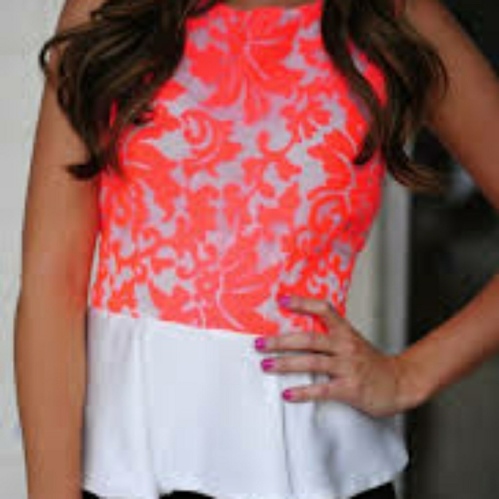 Peplum Tank Top