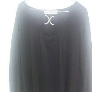 Plus size black formal top size 32