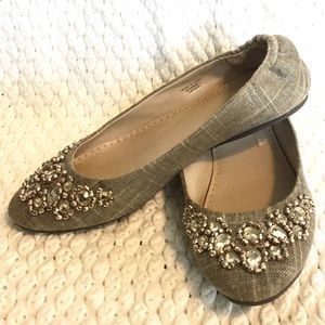 Adrienne Vittasdini jewel Flats