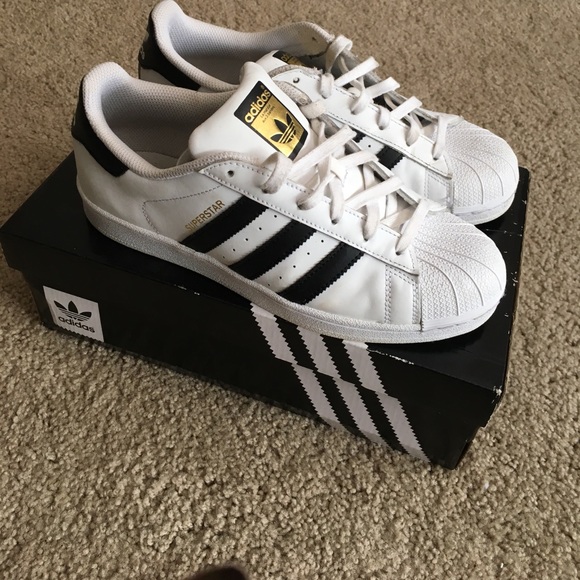 Adida black and white superstar shoes!!!! - Picture 5 of 5
