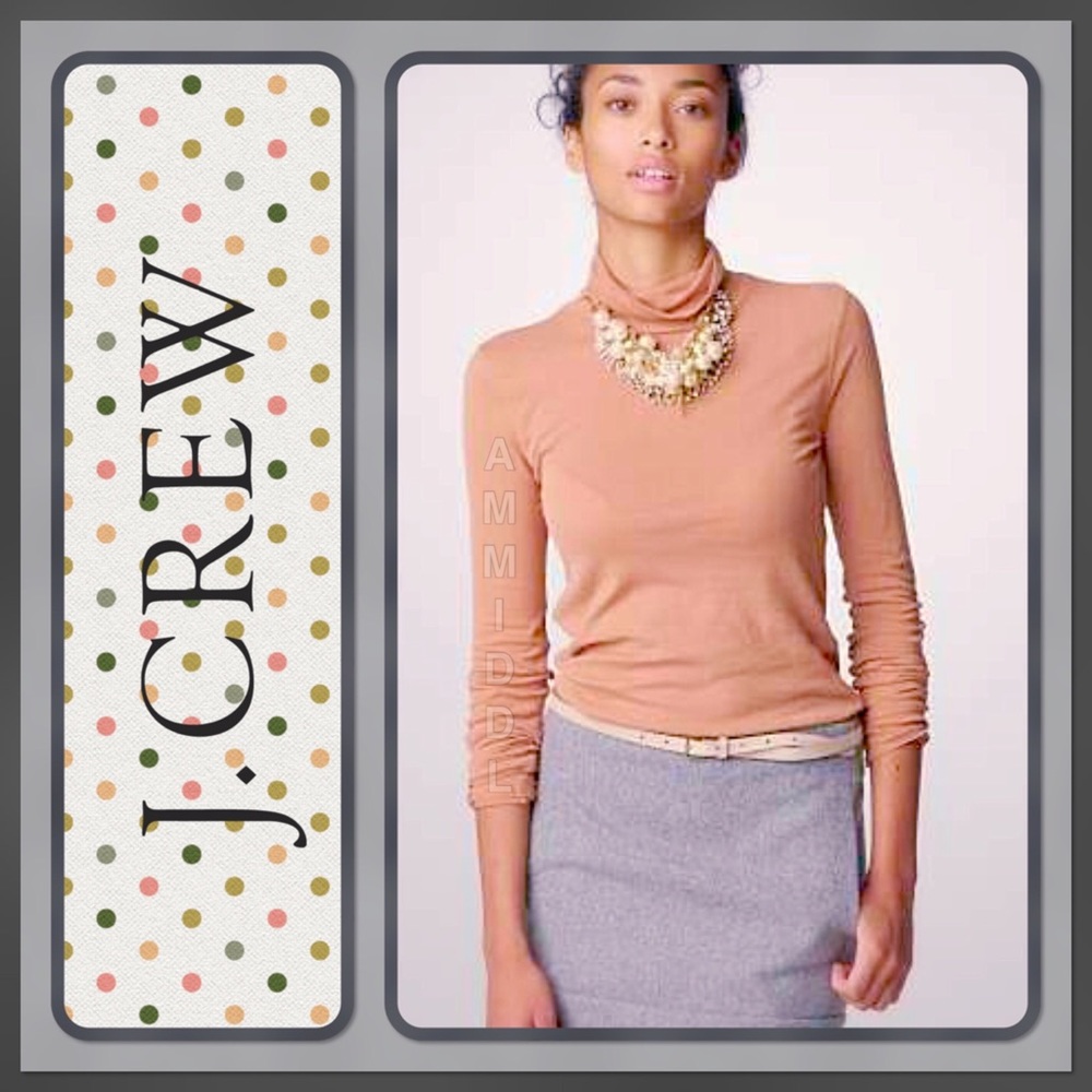 🆕J. CREW Tissue Turtleneck T-shirt