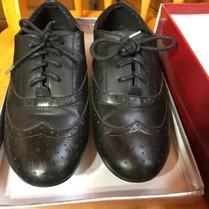 Black oxfords